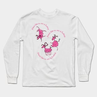 Dance Like No-One is Looking Goats Long Sleeve T-Shirt